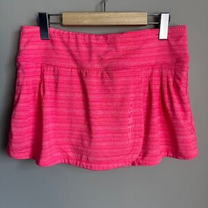 90 Degree By Reflex Womens Athletic Golf Skort Hot Pink Tennis Activewear Preppy